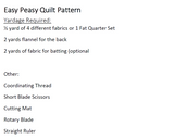 Easy Peasy Baby Rag Quilt Pattern