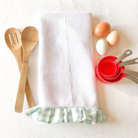 Plaid Dish Towels, Housewarming Gift for Woman