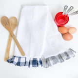 Plaid Dish Towels, Housewarming Gift for Woman