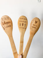 Wood Burned Spoons Prank Gift, Gifts for Her Kitchen Decor