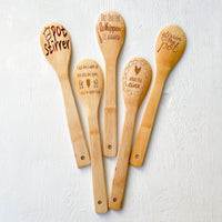 Wood Burned Spoons Prank Gift, Gifts for Her Kitchen Decor