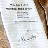 Vermont Gifts Decorative Hand Towel, State Hand Towel, State Love Vermont Decor Kitchen Travel Gift for Women